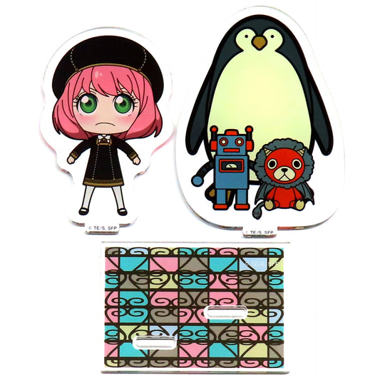 Anya Forger Spy x Family x Shimamura Acrylic Stand Motif Pattern [USED]