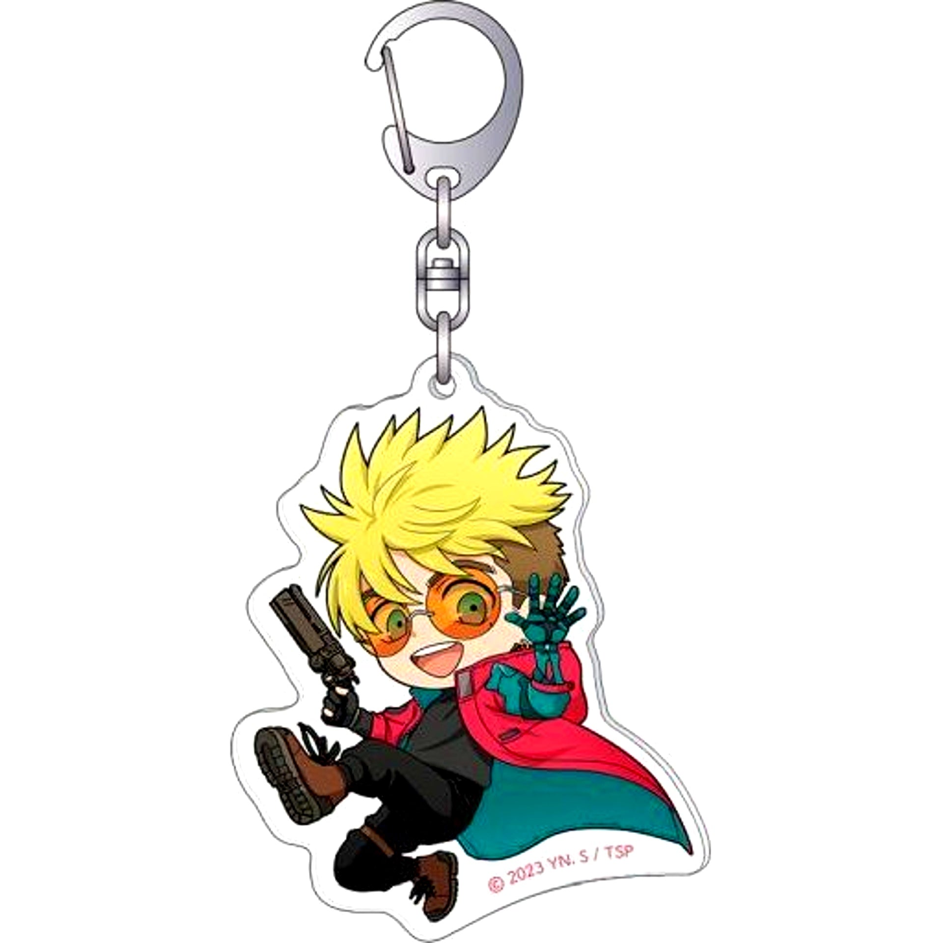 Vash the Stampede Chibi TRIGUN STAMPEDE Acrylic Keychain [USED]