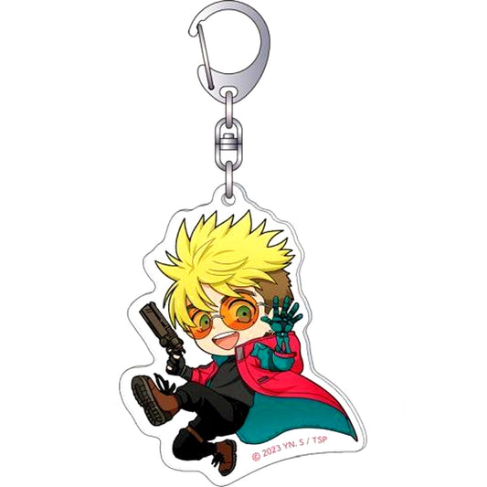 Vash the Stampede Chibi TRIGUN STAMPEDE Acrylic Keychain [USED]