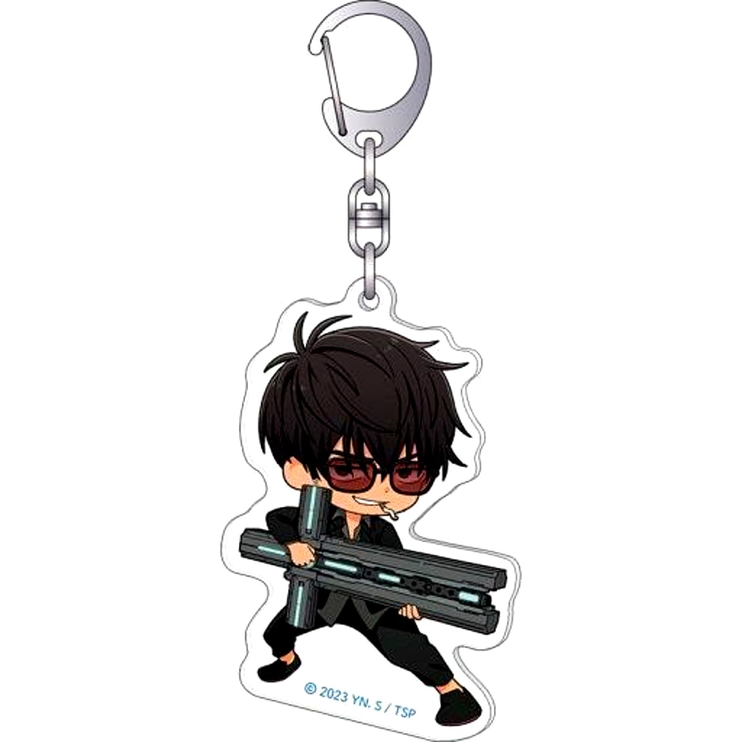 Nicholas D. Wolfwood Chibi TRIGUN STAMPEDE Acrylic Keychain [USED]