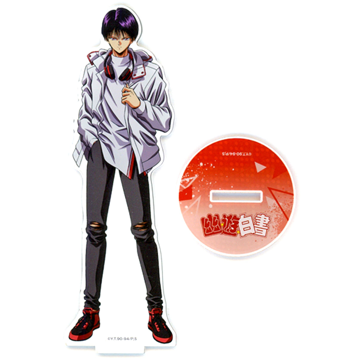 Kaname Hagiri YuYu Hakusho D Prize Acrylic Stand Web Kuji Vol. 8 Street Snapshots [USED]