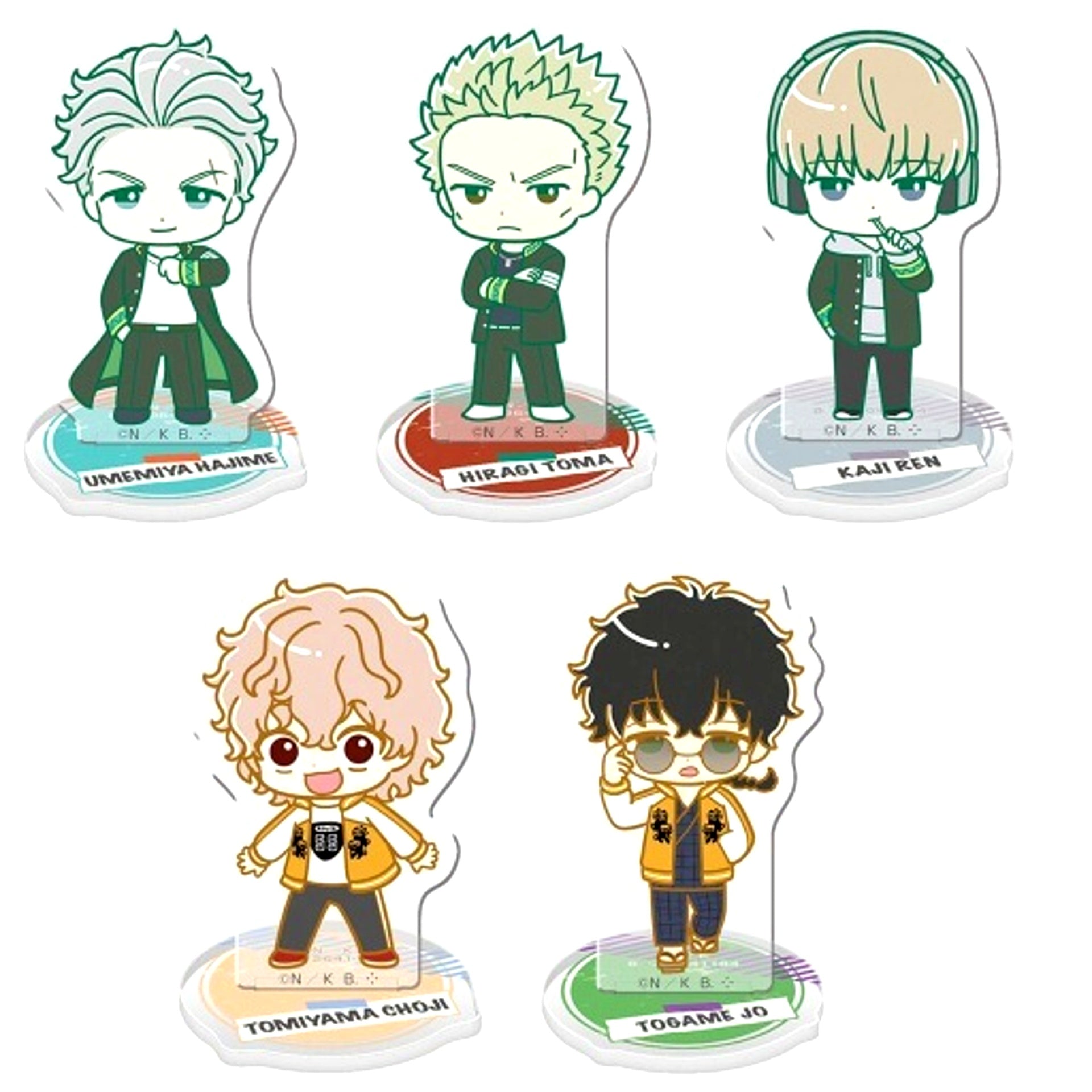 Set of 5 WIND BREAKER Acrylic Stand Vol. 2 [USED]