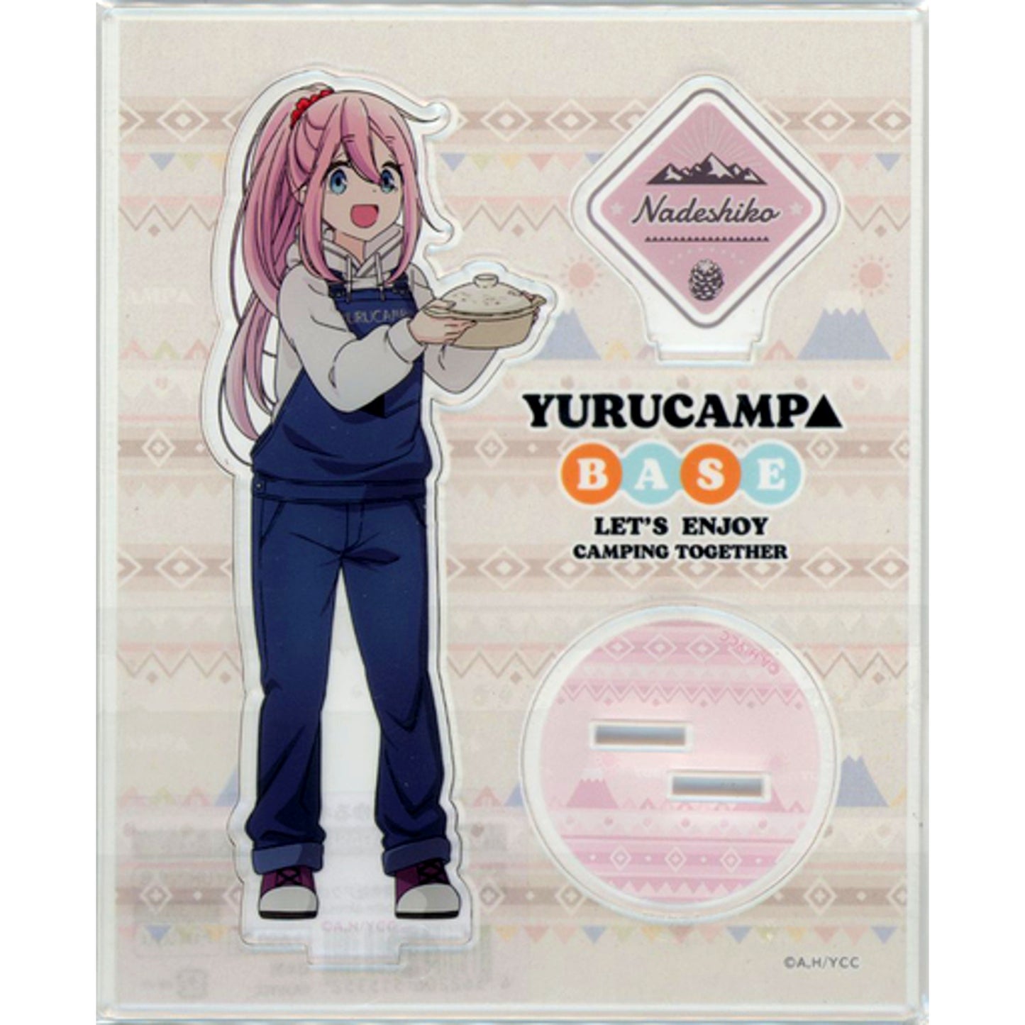 Nadeshiko Kagamihara Acrylic Stand Yuru Camp Base Pop Up Shop [USED]