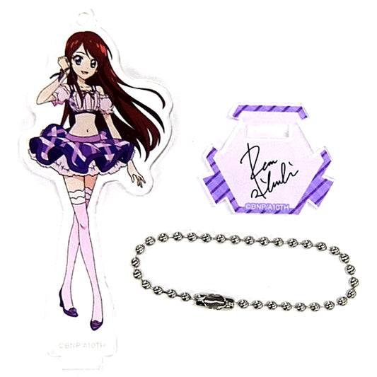 Ran Shibuki Aikatsu! 10th Story Starway to the Future Trading Acrylic Stand Keychain Aeon Cinema Limited [USED]
