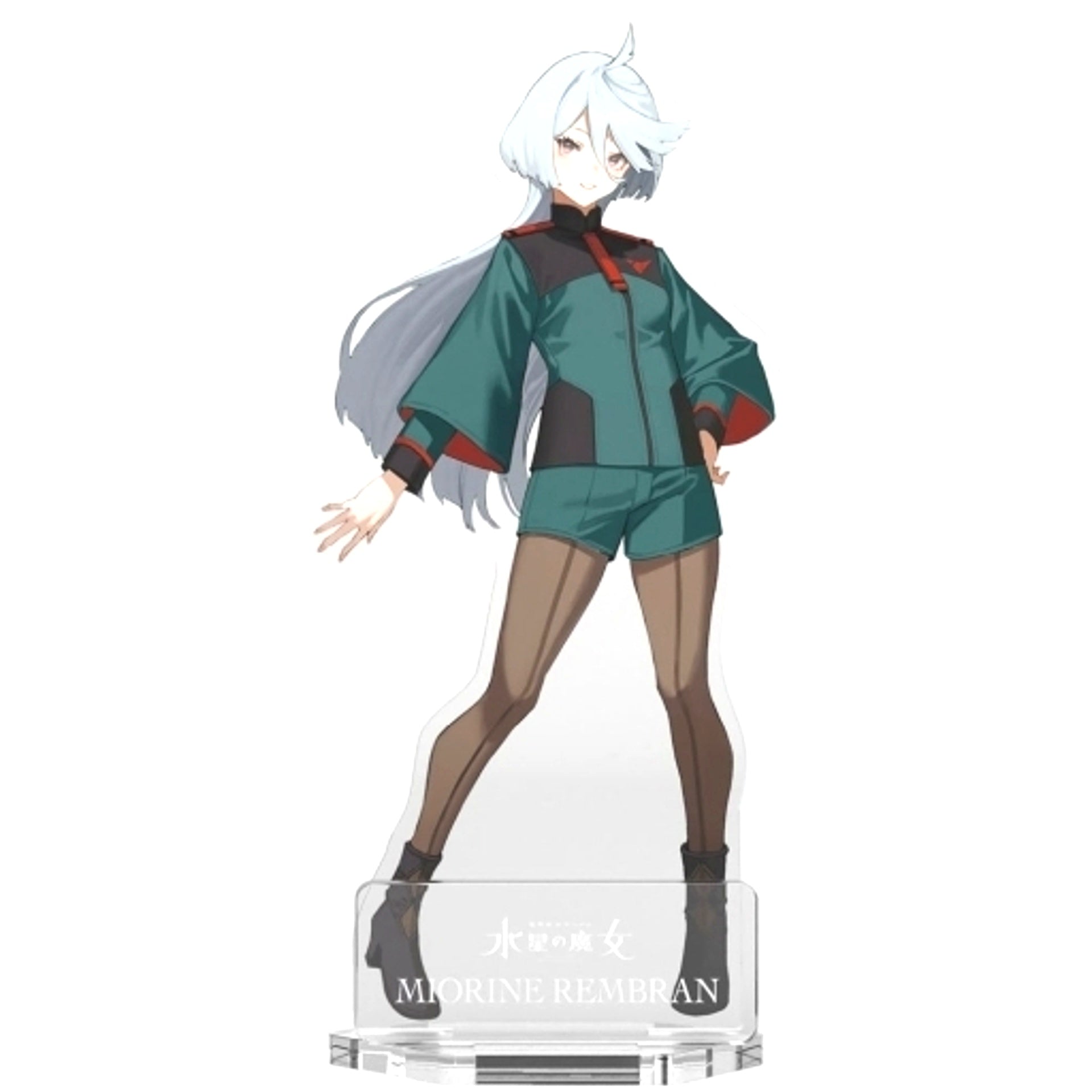 Miorine Rembran Gunpla Package Art Acrylic Stand Mobile Suit Gundam The Witch from Mercury [USED]