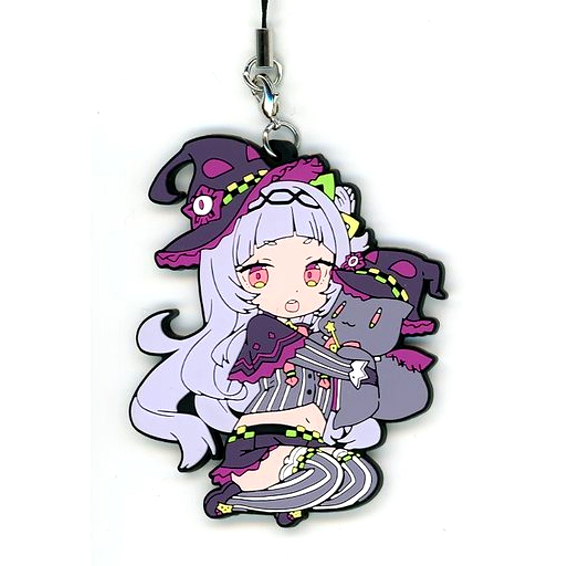 Murasaki Shion Plush Ver. Hololive Random Rubber Strap Activity 4th Anniv [USED]