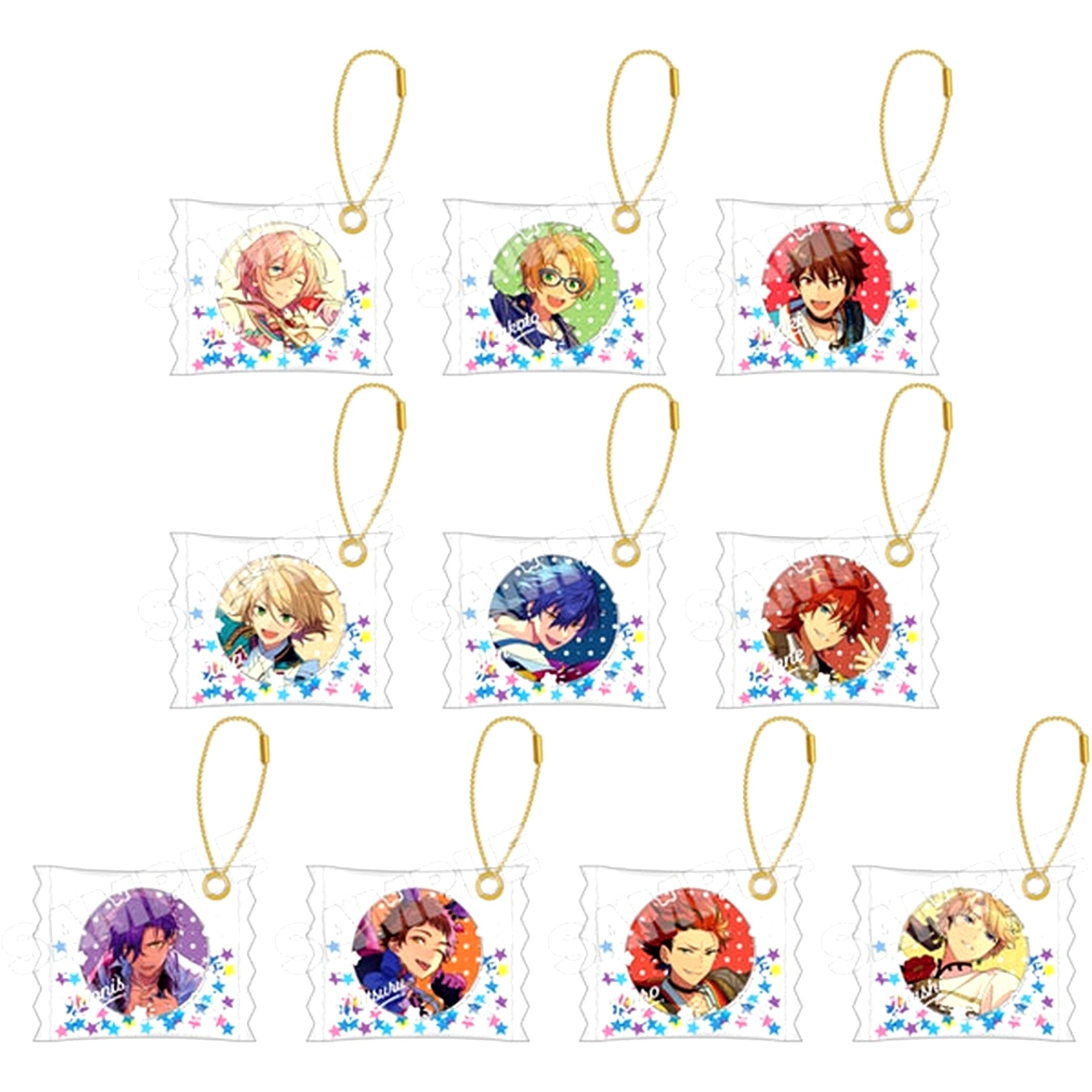 Set of 10 Ensemble Stars!! Candy Charm Collection Vol.1 [USED]