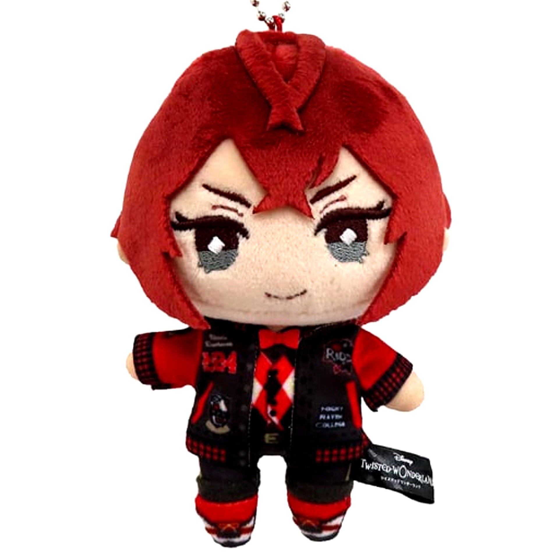 Riddle Rosehearts Disney Twisted Wonderland Mini Mini Plush Keychain Union Birthday ver. [USED]