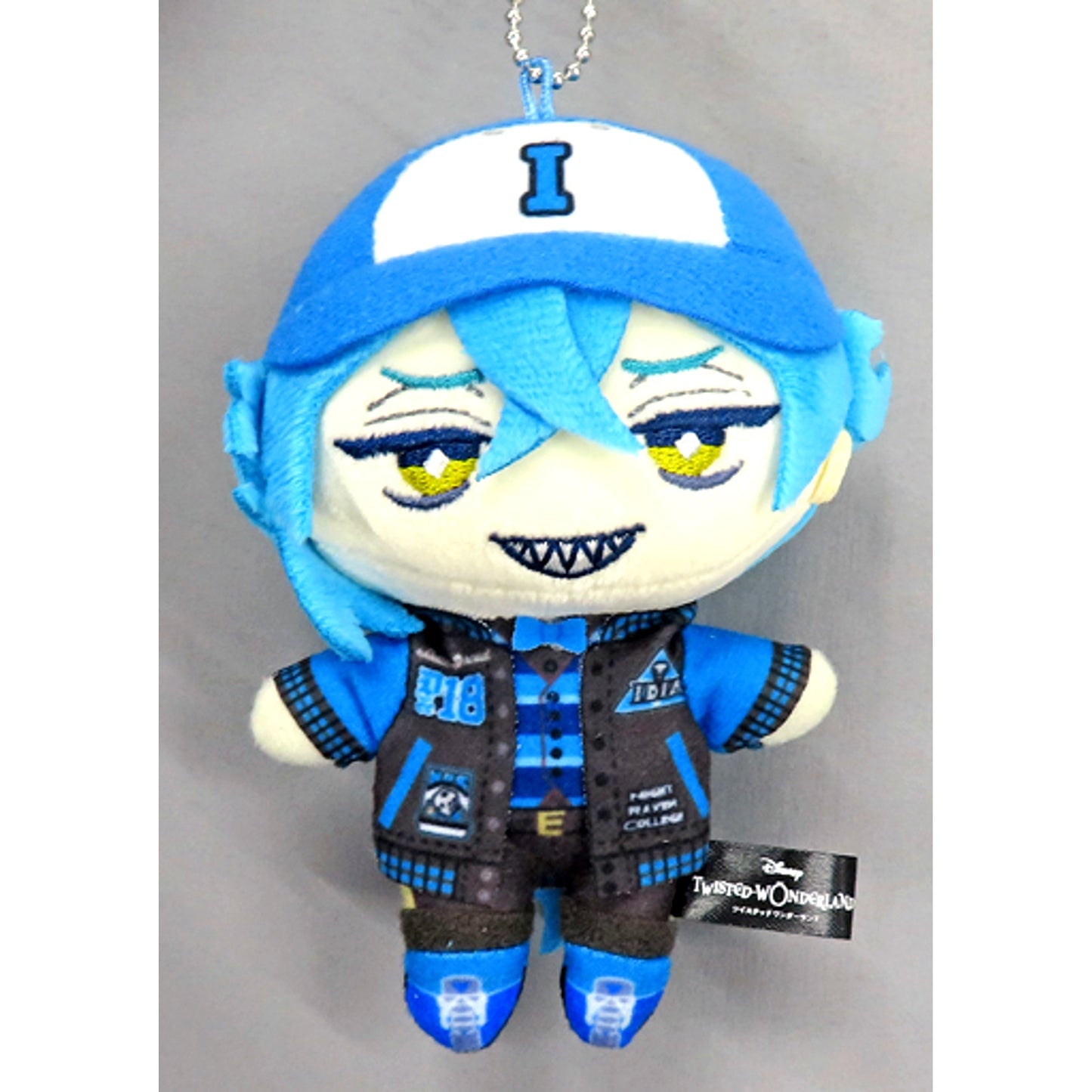 Idia Shroud Disney Twisted-Wonderland Mini Mini Plush Keychain Union Birthday Ver. [USED]