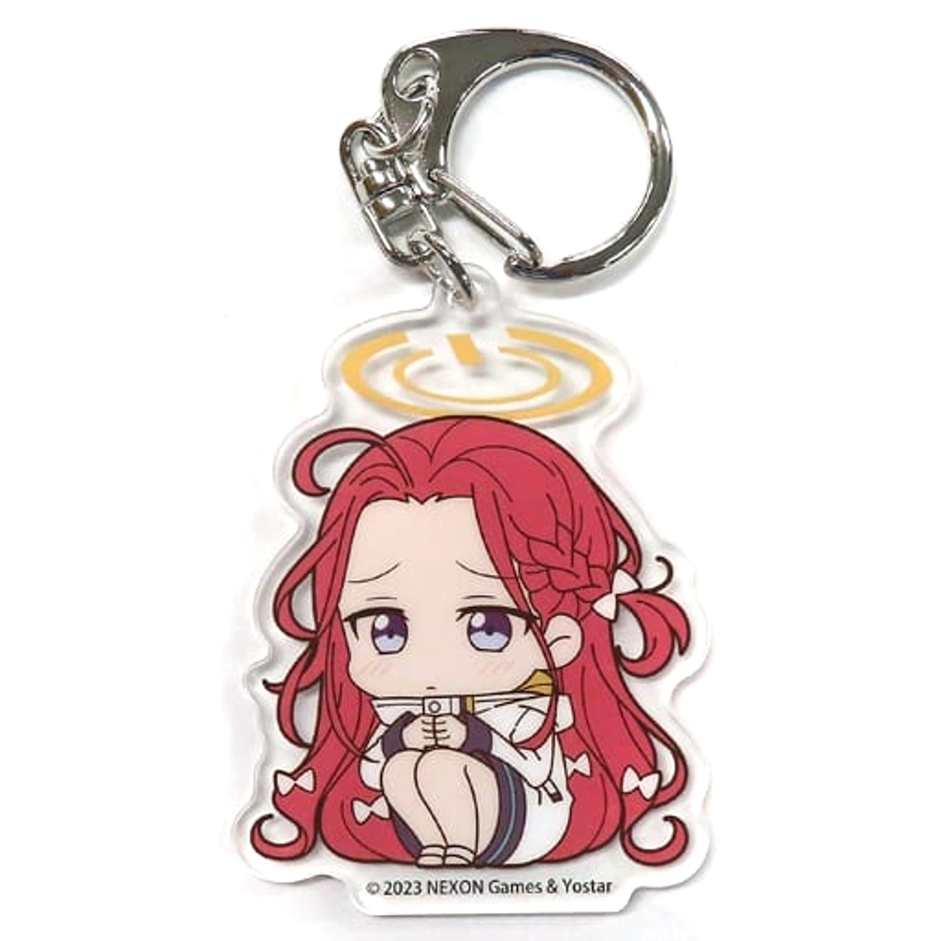 Blue Archive Yuzu Hanaoka ViVimus Corotto! Acrylic Keychain Collection Keychains [USED]