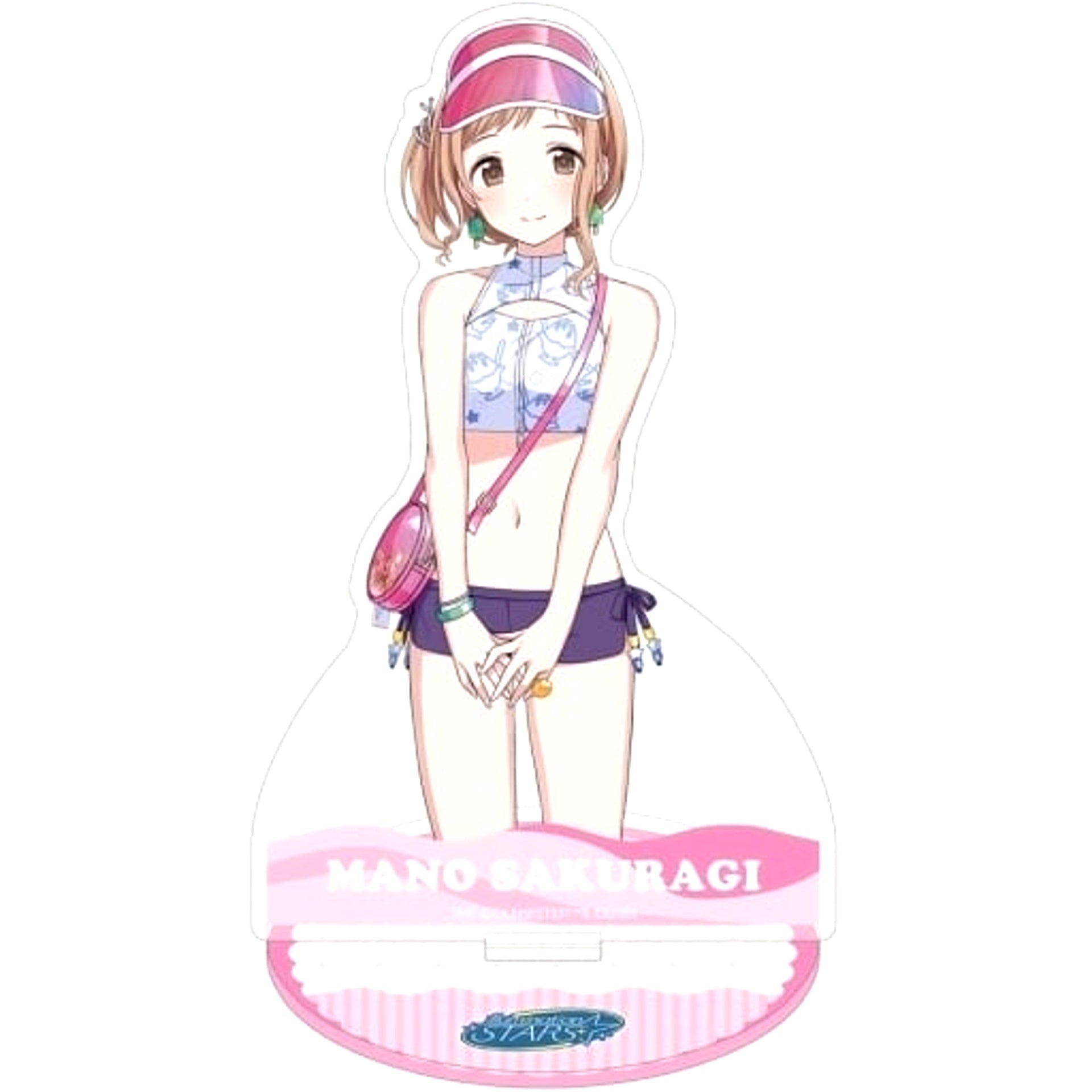 Mano Sakuragi The Idolmaster Shiny Colors Acrylic Stand Hottest Summer [USED]