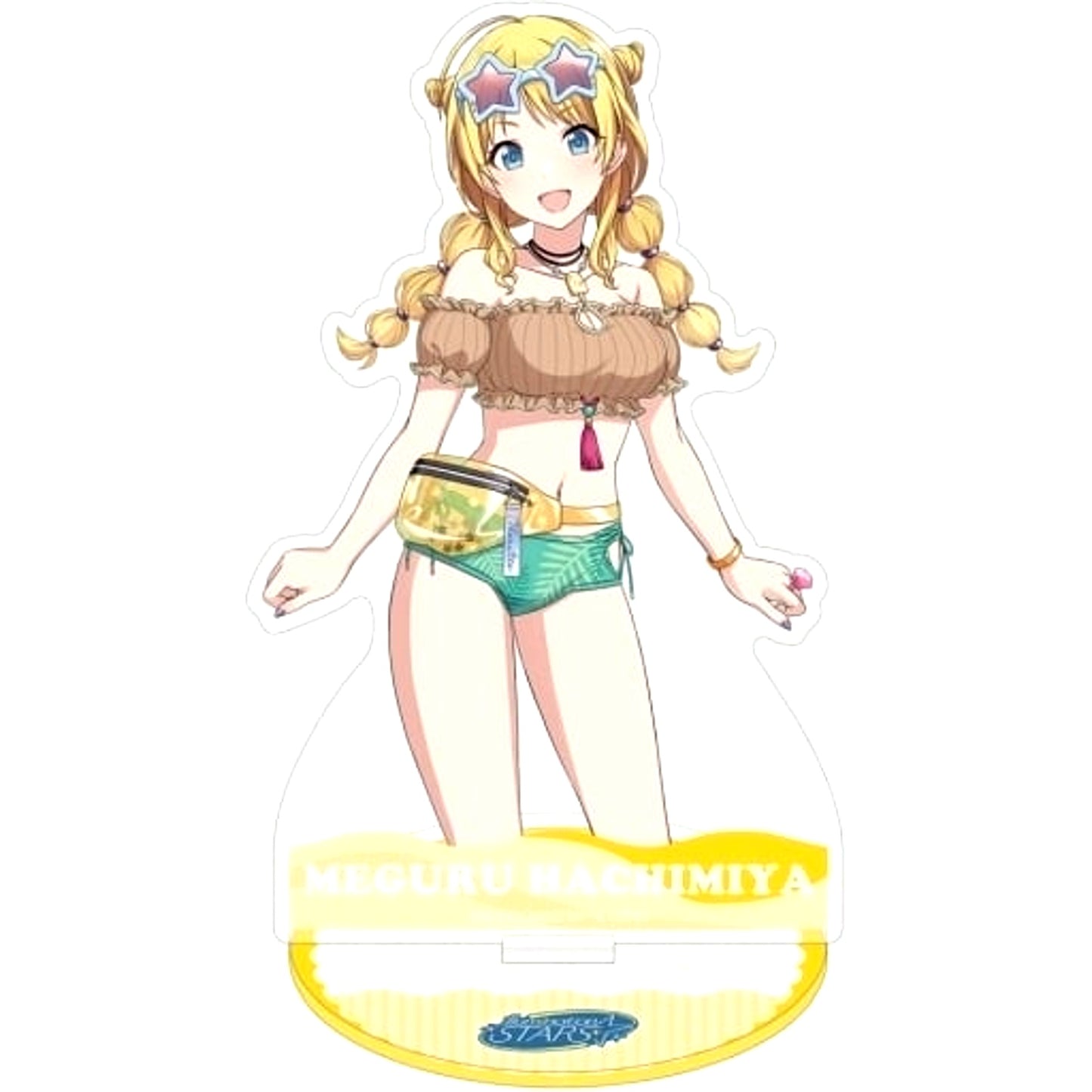 Meguru Hachimiya The Idolmaster Shiny Colors Acrylic Stand Hottest Summer [USED]