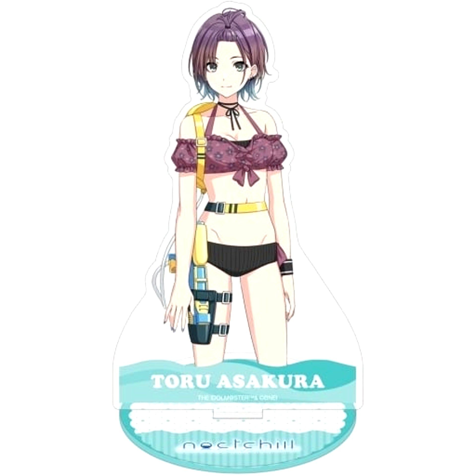 Toru Asakura The Idolmaster Shiny Colors Acrylic Stand Hottest Summer [USED]