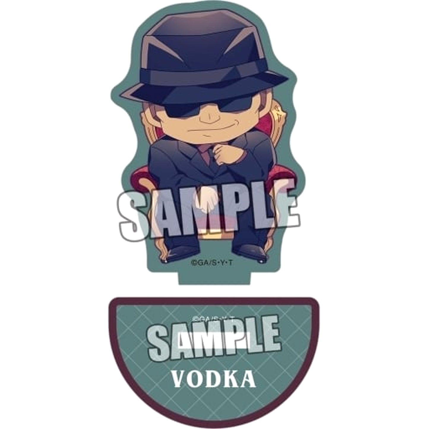 Detective Conan Vodka Trading Mini Acrylic Stand Chair ver. Acrylic Stands [USED]