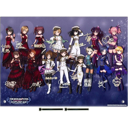 Group THE IDOLM@STER CINDERELLA GIRLS Official Acrylic Panel Vol.2 ver. Real Live RPG Commemoration [USED]
