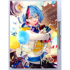Single Item Kyo Kaneko Replica Autographed & Message Acrylic Panel Virtual YouTuber Nijisanji Nijisanji EN Kyo Kaneko Birthday 2022 [USED]
