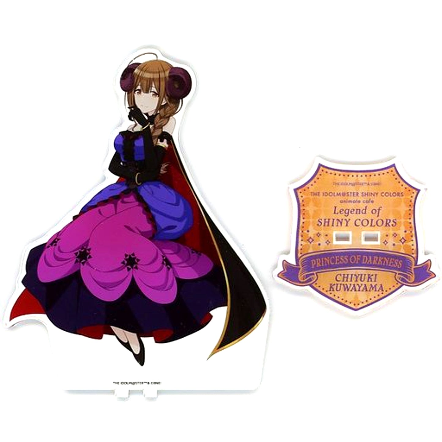 Chiyuki Kuwayama Illustration The Idolmaster Shiny Colors Acrylic Stand animate cafe Legend of SHINY COLORS [USED]
