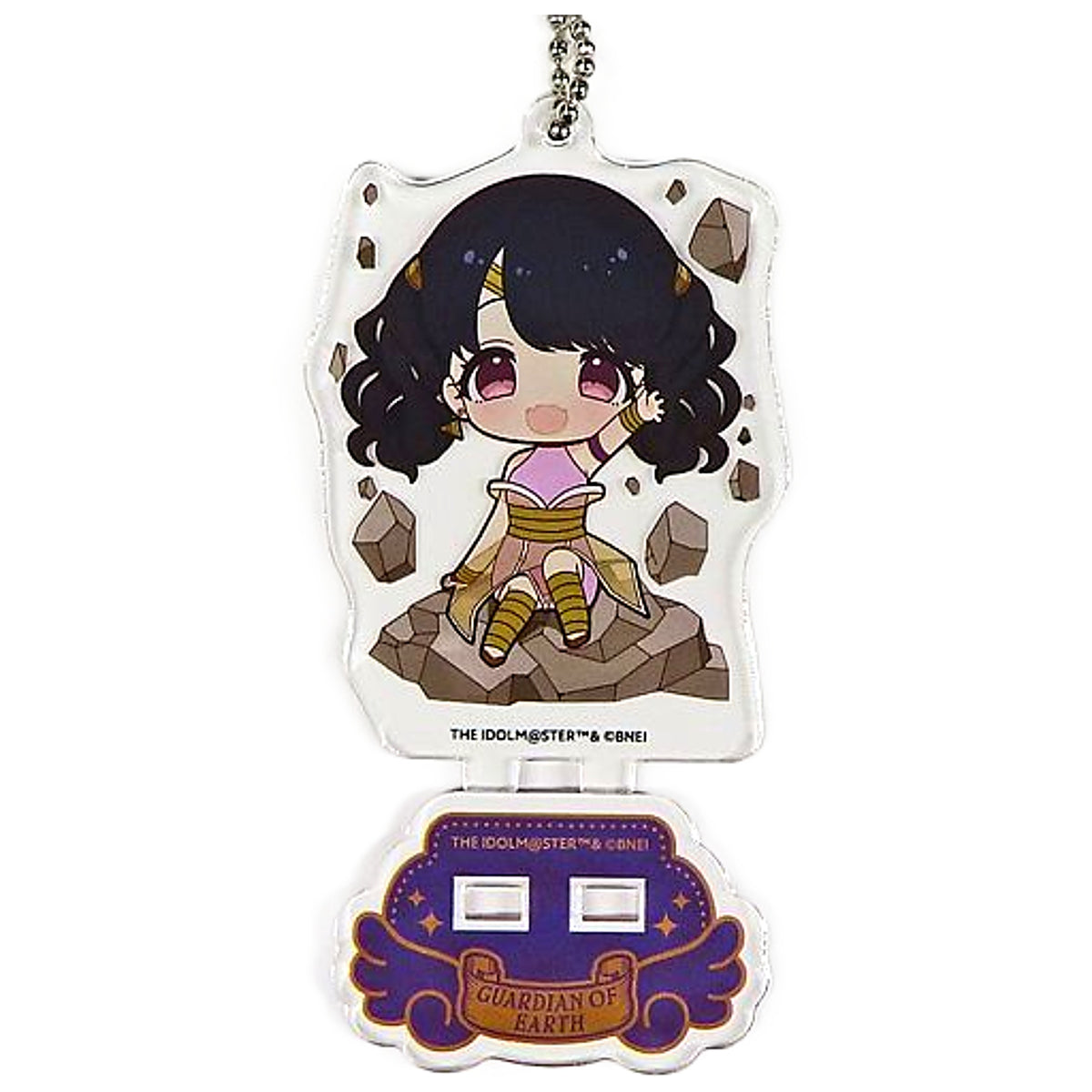 THE IDOLM@STER Shiny Colors Koito Fukumaru Legend of Shiny Colors Trading Acrylic Stand Keychain RPG, Role-Playing Game Devil Side animate cafe Limited Keychains [USED]