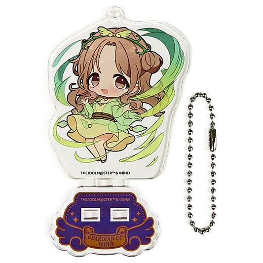 THE IDOLM@STER Shiny Colors IcHina Hikawana Legend of Shiny Colors Trading Acrylic Stand Keychain RPG, Role-Playing Game Devil Side animate cafe Limited Keychains [USED]