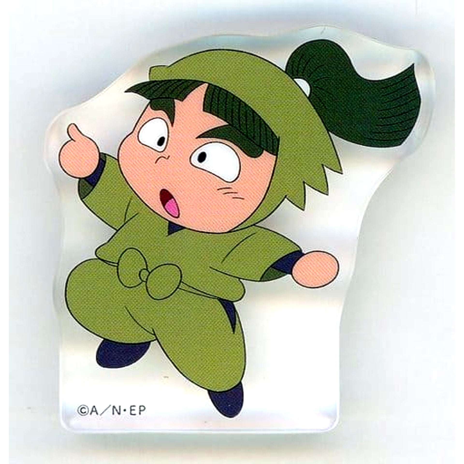 Samon Kanzaki Nintama Rantarou Original Art Exhibition Thank You for 30 Years of Anime Broadcast Korotto Acrylic Figure Collection Accounting Committee "Nintama Rantarou Original Art Exhibition Thank You for 30 Years of Anime Broadcast" [USED]