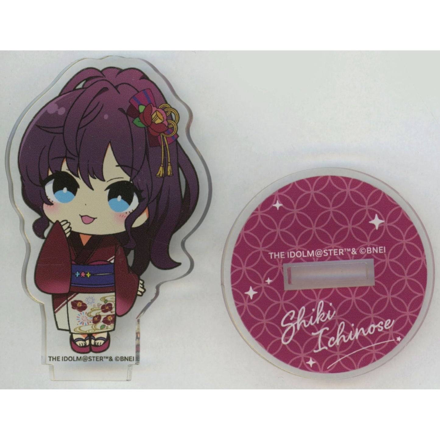 Shiki Ichinose Kagayaki Yomatsuri Ver. Official Mini Acrylic Stand The Idolmaster Cinderella Girls [USED]