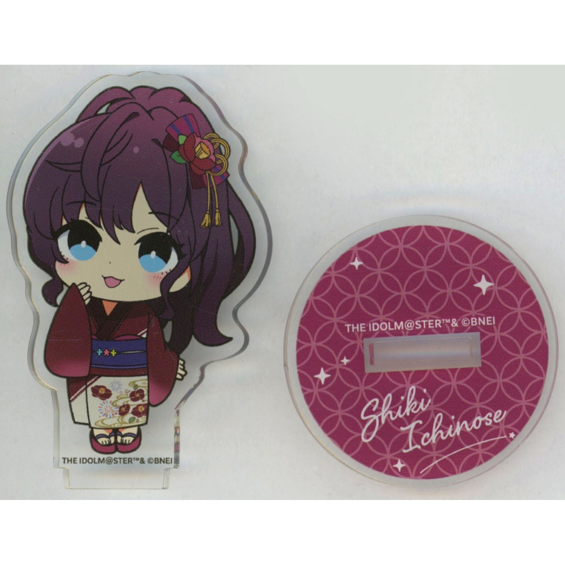 Shiki Ichinose Kagayaki Yomatsuri Ver. Official Mini Acrylic Stand The Idolmaster Cinderella Girls [USED]