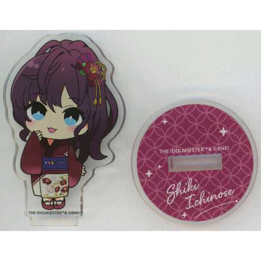 Shiki Ichinose Kagayaki Yomatsuri Ver. Official Mini Acrylic Stand The Idolmaster Cinderella Girls [USED]