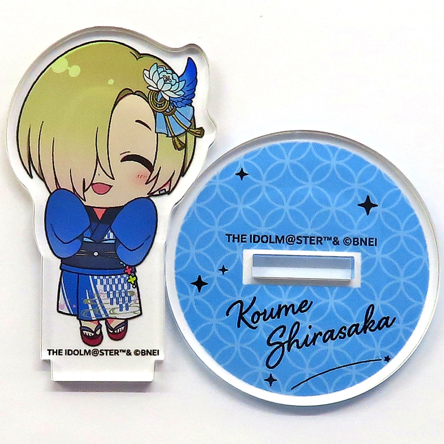 Koume Shirasaka THE IDOLM@STER CINDERELLA GIRLS Official Mini Acrylic Stand Kagayakiyomatsuri ver. [USED]