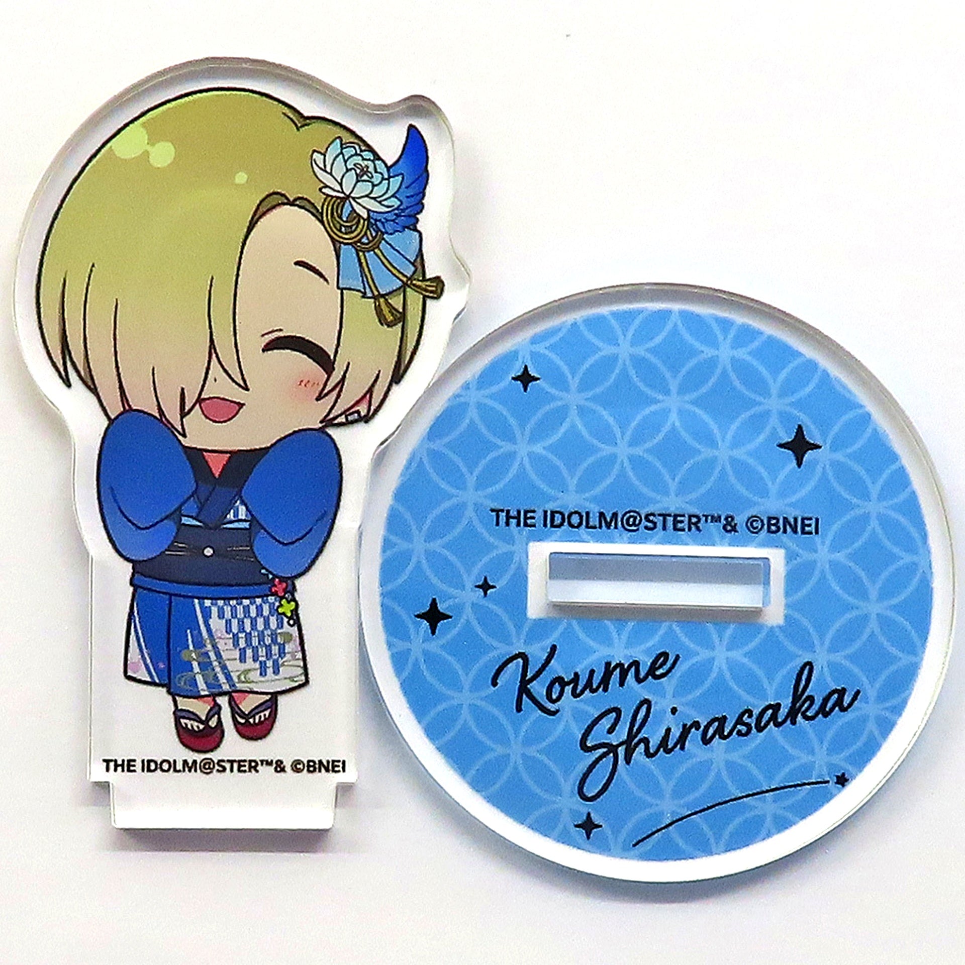 Koume Shirasaka THE IDOLM@STER CINDERELLA GIRLS Official Mini Acrylic Stand Kagayakiyomatsuri ver. [USED]