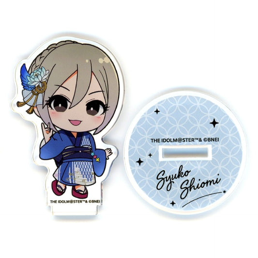 Syuko Shiomi THE IDOLM@STER CINDERELLA GIRLS Official Mini Acrylic Stand Kagayakiyomatsuri ver. [USED]