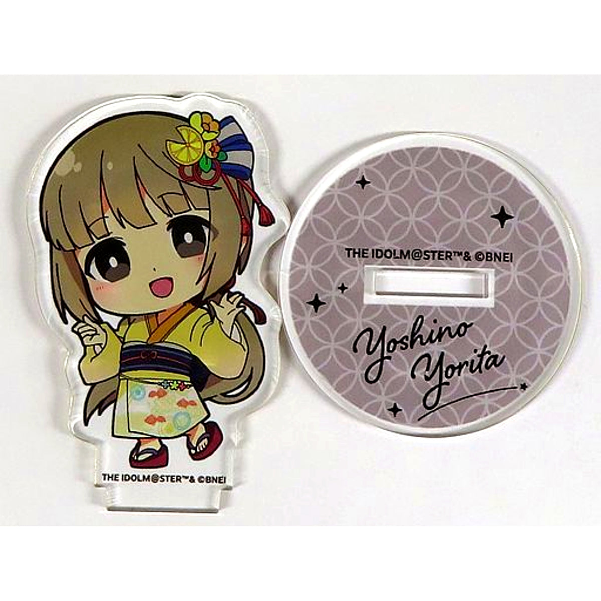 Yoshino Yorita Kagayaki Yomatsuri Ver. The Idolmaster Cinderella Girls Official Mini Acrylic Stand [USED]