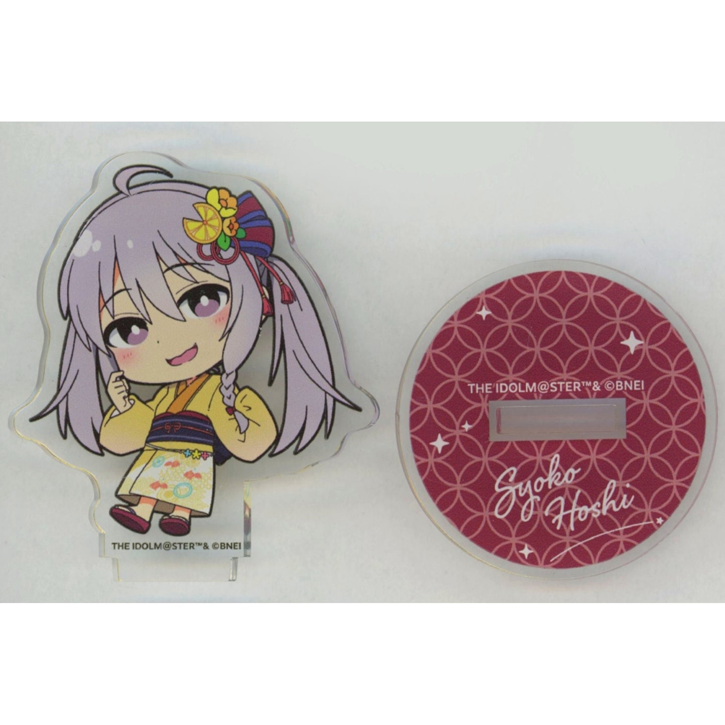 Syoko Hoshi Kagayaki Yomatsuri Ver. Official Mini Acrylic Stand The Idolmaster Cinderella Girls [USED]
