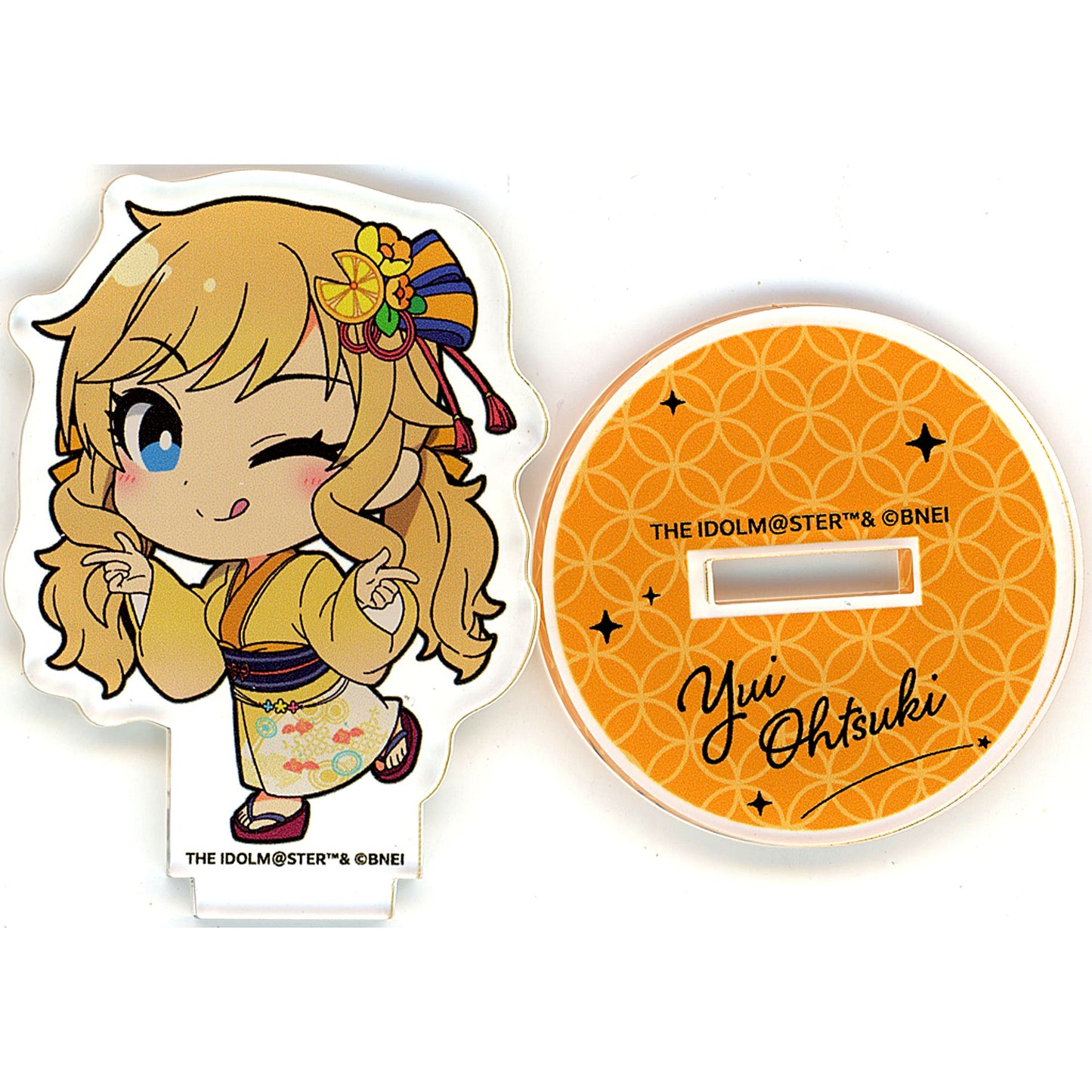 Yui Ohtsuki Kagayaki Yomatsuri Ver. Official Mini Acrylic Stand The Idolmaster Cinderella Girls [USED]