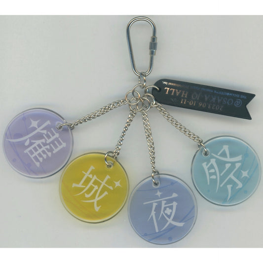 Logo THE IDOLM@STER CINDERELLA GIRLS Official Keychain Kagayaki Yomatsuri [USED]