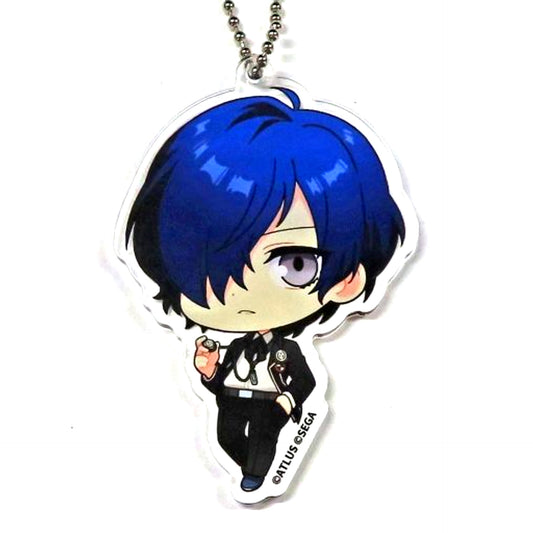 Male Protagonist Persona 3 Portable Drawn Acrylic Keychain Prize C-1 Rakuten Collection [USED]
