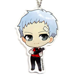 Persona 3 Portable Akihiko Sanada Rakuten Collection Drawn Acrylic Keychain Prize C-5 Keychains [USED]