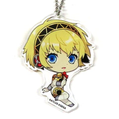 Persona 3 Portable Aigis Rakuten Collection Drawn Acrylic Keychain Prize C-8 Keychains [USED]