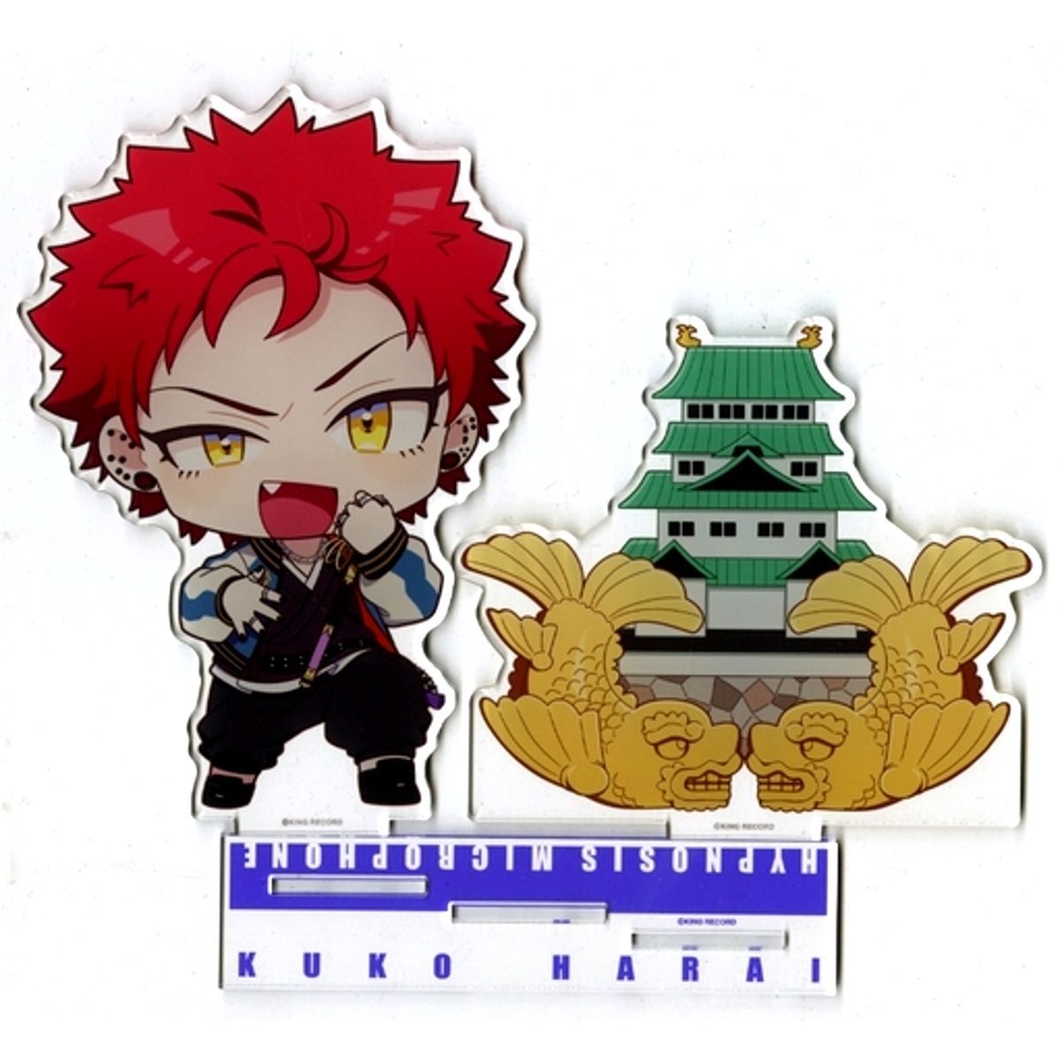 Kuko Harai Hypnosis Mic: Division Rap Battle Big Acrylic Stand Nagoya Division x RAYARD Hisaya-odori Park [USED]
