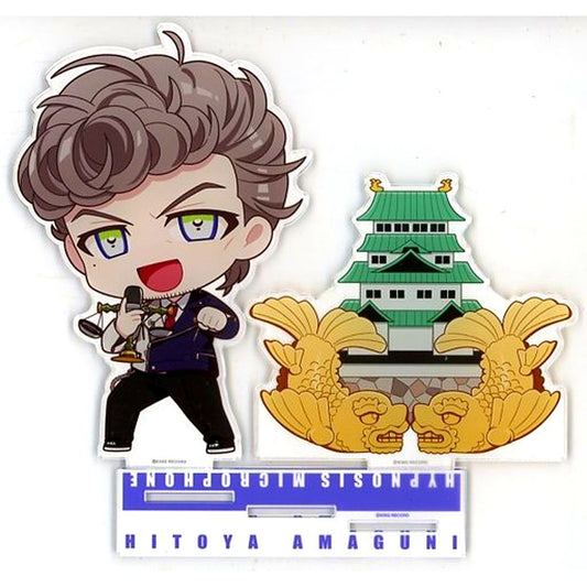 Hitoya Amaguni Hypnosis Mic: Division Rap Battle Big Acrylic Stand Nagoya Division x RAYARD Hisaya-odori Park [USED]
