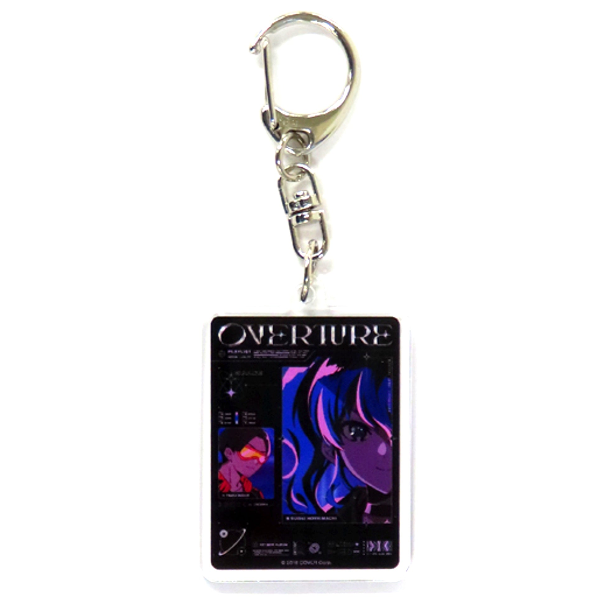 Hoshimachi Suisei Hololive CD Overture Rakuten Books Bonus Acrylic Keychain [USED]