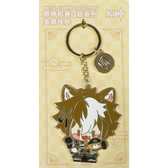 Genshin Gorou Character Metal Key Ring Keychains [USED]