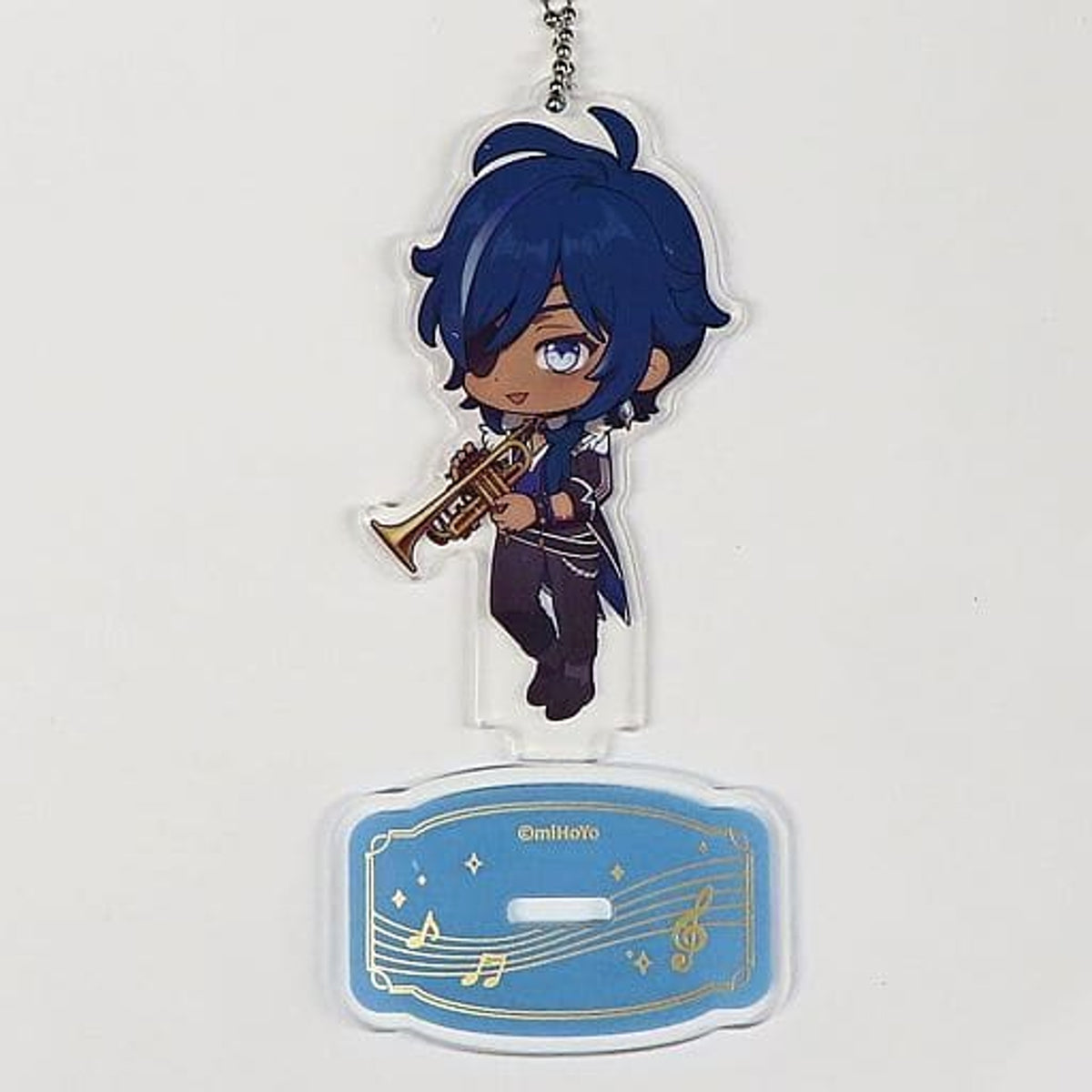 Genshin Kaeya Chibi Chara Stand Keychain Online Concert 2021 Keychains [USED]