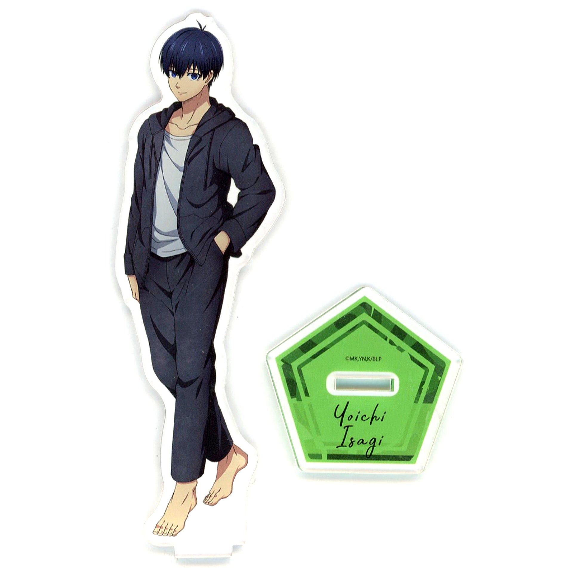 Yoichi Isagi Blue Lock x TSUTAYA POP UP SHOP Off Time Acrylic Stand Figure [USED]