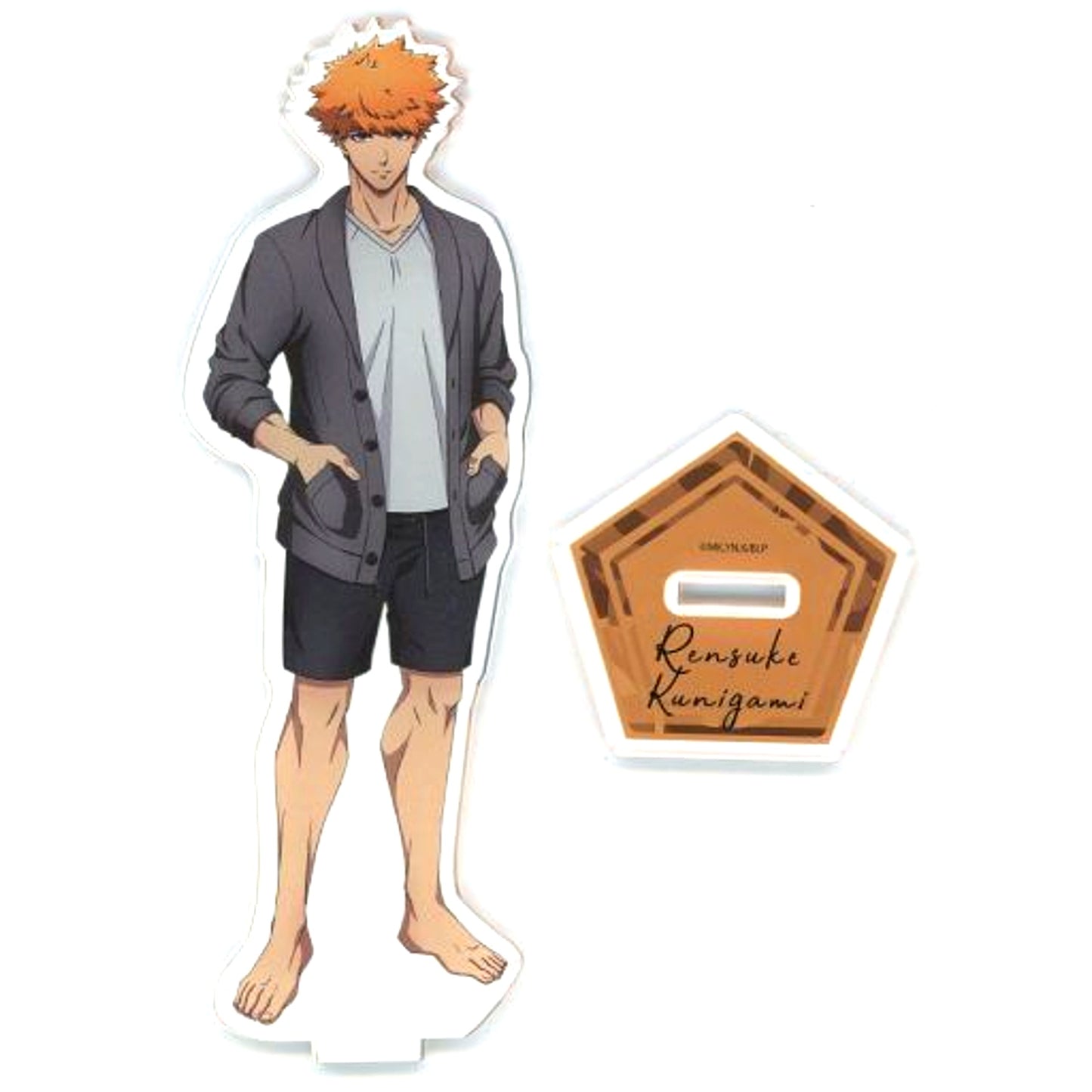 Rensuke Kunigami Blue Lock x TSUTAYA POP UP SHOP Off-Time Acrylic Stand [USED]