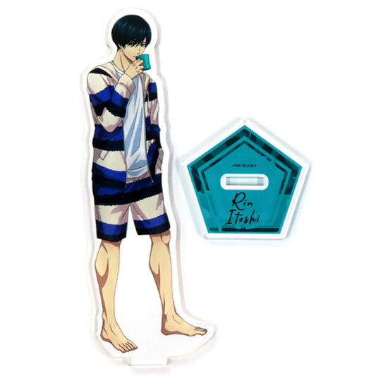 Rin Itoshi Blue Lock x TSUTAYA POP UP SHOP Off Time Acrylic Stand [USED]