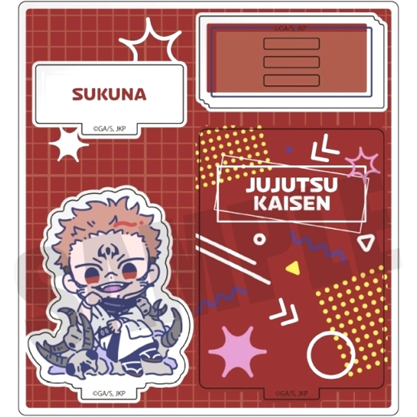 Ryomen Sukuna J. Jujutsu Kaisen Retopopu Vol. 1 Acrylic Stand [USED]