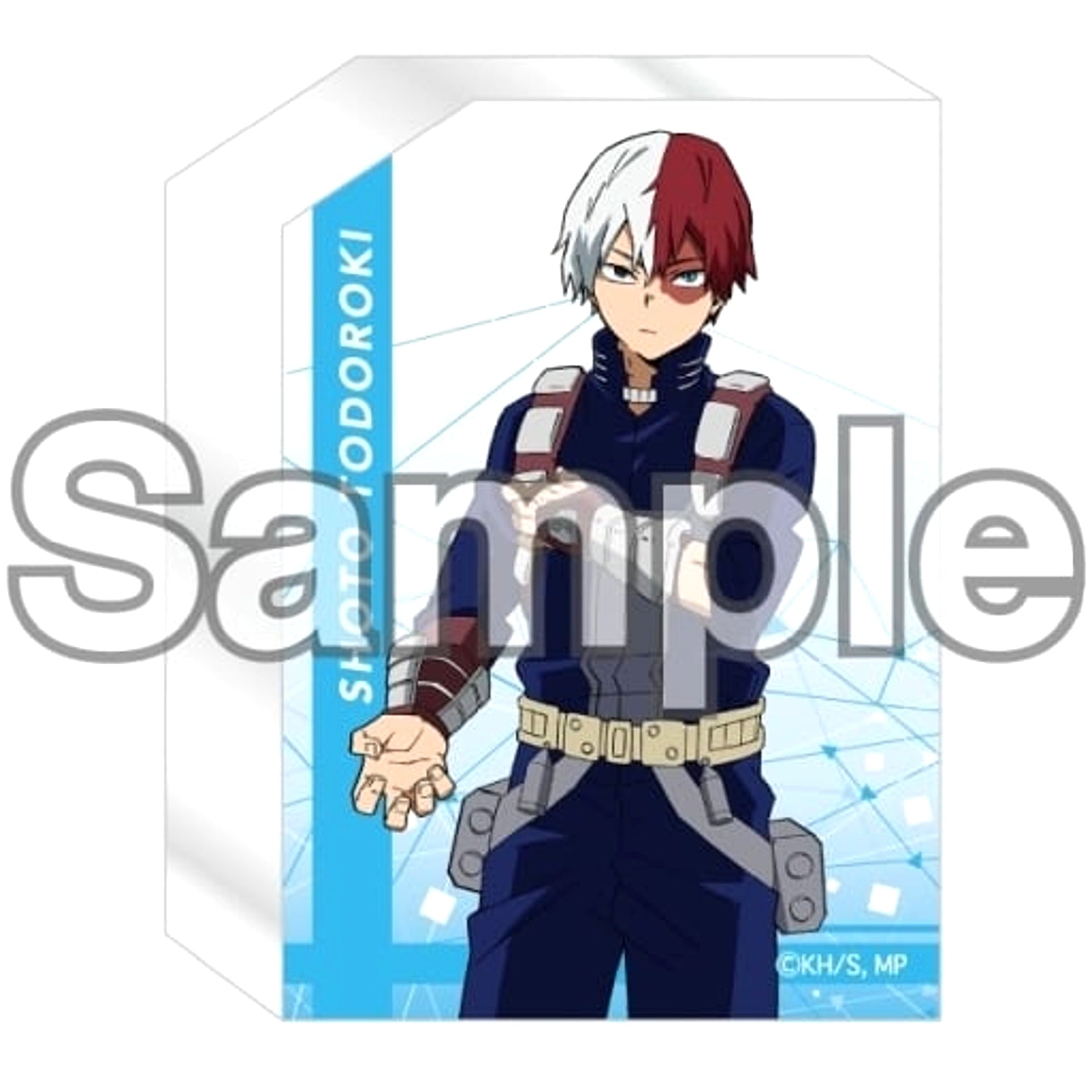 My Hero Academia Shoto Todoroki Trading Acrylic Block Season 6 Action Visual 3 Acrylic Stands [USED]