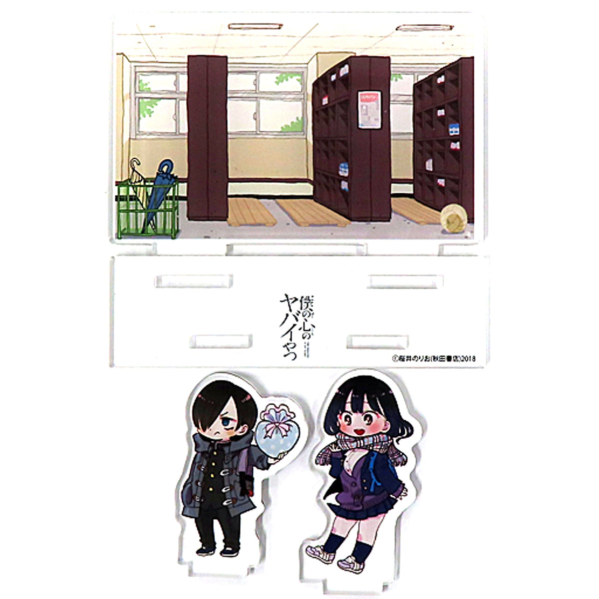 Kyotaro Ichikawa & Anna Yamada The Dangers in My Heart Single Item Illustration Acrylic Figure Bundle Bonus Comics Vol.8 Gamers Limited Edition [USED]