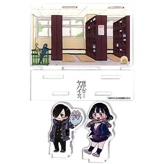 Kyotaro Ichikawa & Anna Yamada The Dangers in My Heart Single Item Illustration Acrylic Figure Bundle Bonus Comics Vol.8 Gamers Limited Edition [USED]