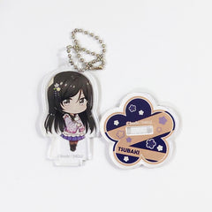 D4DJ All Mix Tsubaki Aoyagi Trading Acrylic Stand Keychain Dish Up Limited Keychains [USED]